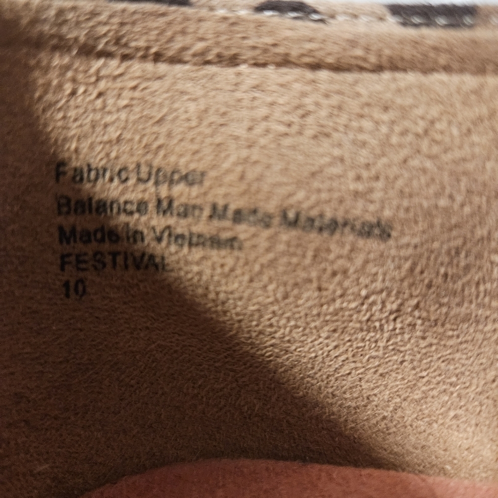 Dr. Scholls Festival Espadrilles Slip On Cheetah Print Slip On Shoes Size 10 - Picture 10 of 10